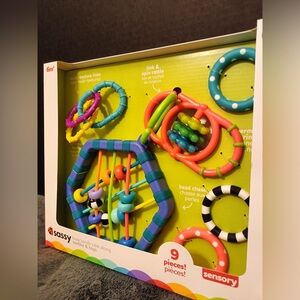 Sensory Rings Learning Toy - Multicolor